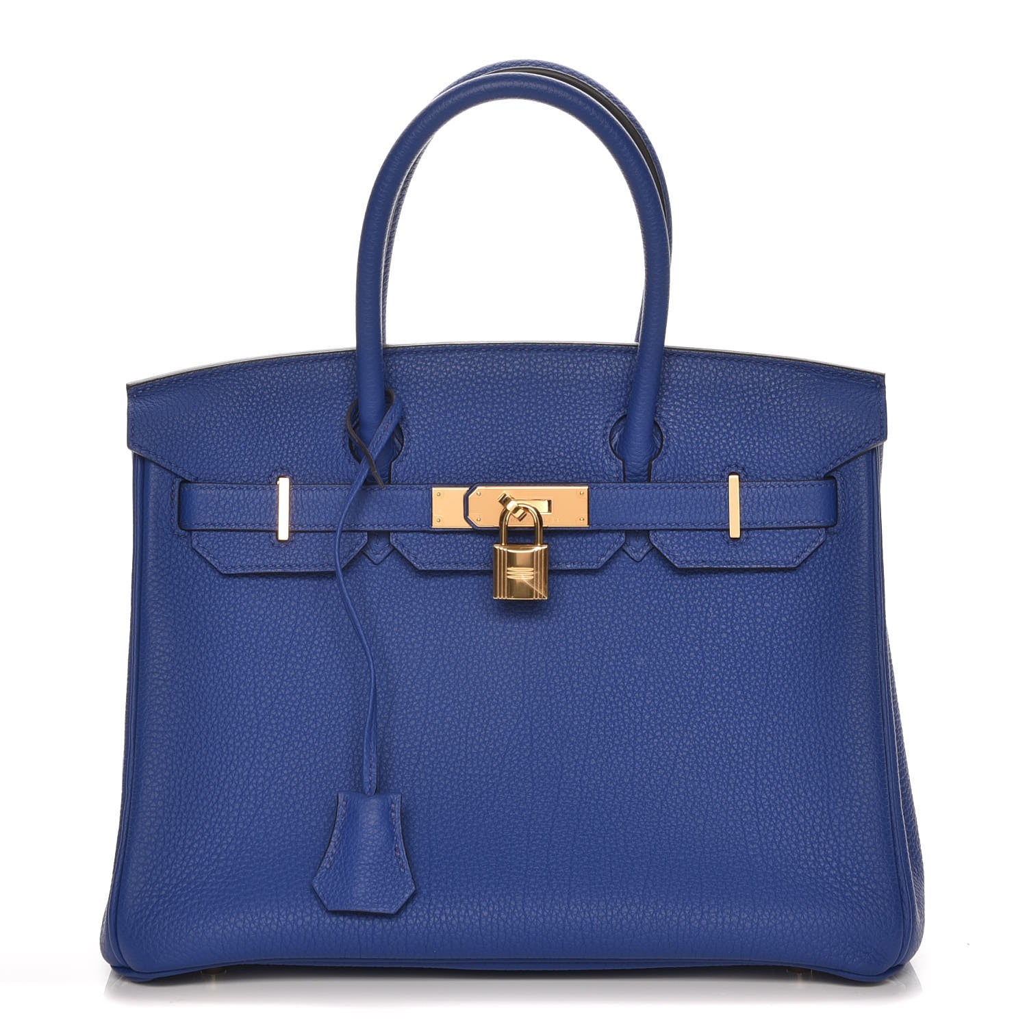 Hermes Togo Birkin 30 Bleu Electrique 1 of 34