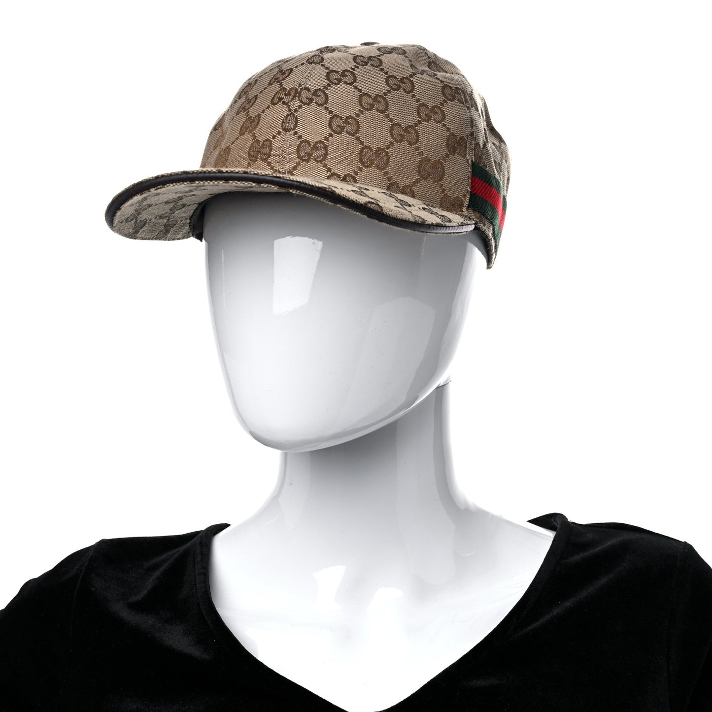 Monogram Web Baseball Hat XS Beige Cocoa