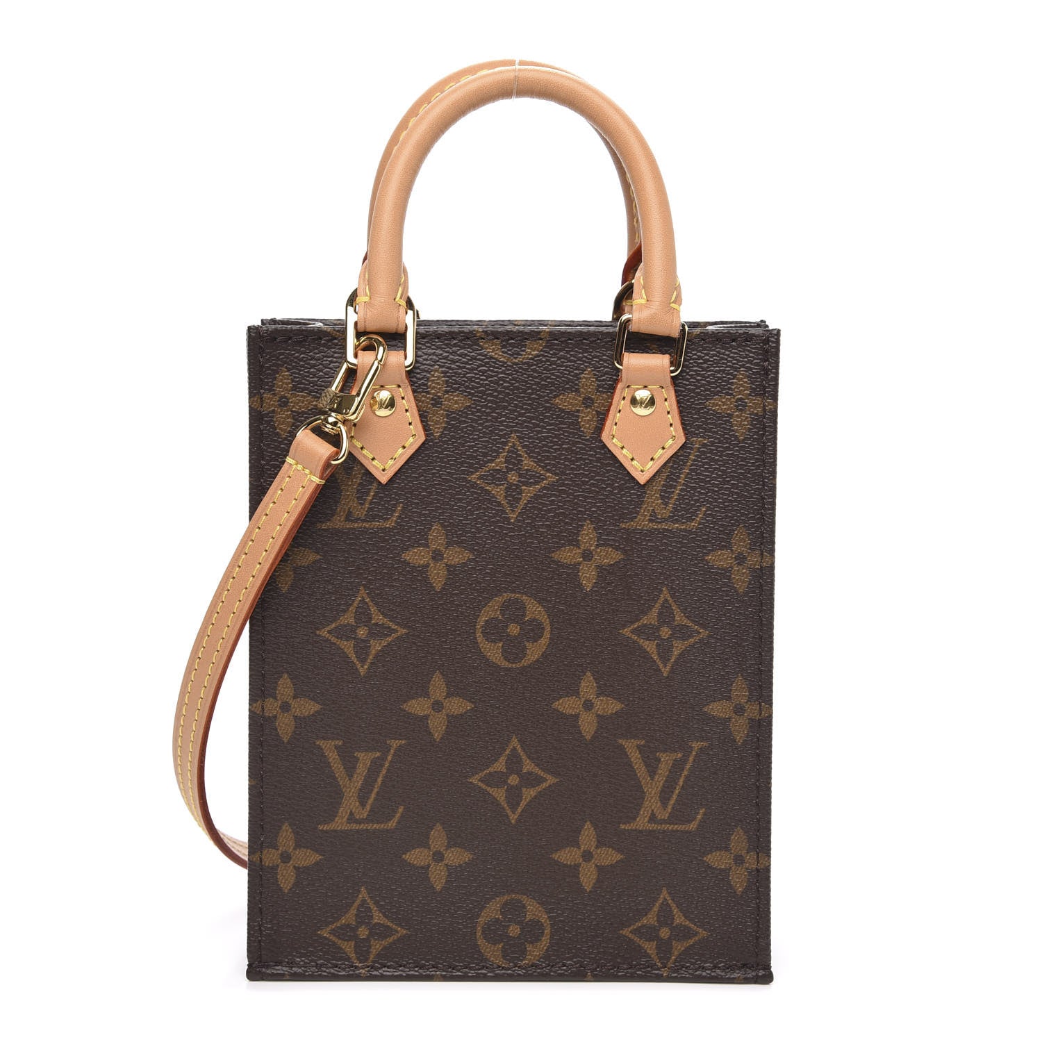 Louis Vuitton Monogram Petit Sac Plat 1 of 9