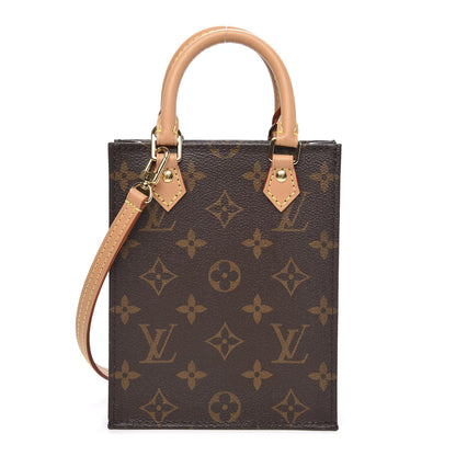Louis Vuitton Monogram Petit Sac Plat 1 of 9