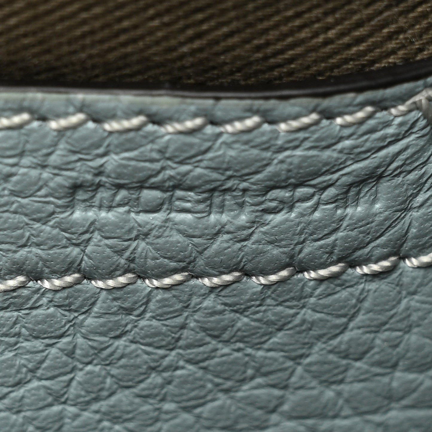 Calfskin Mini Marcie Round Crossbody Bag Faded Blue