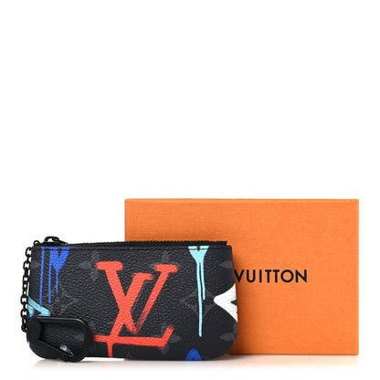 Louis Vuitton Monogram Eclipse LV Graffiti Key Pouch Multicolor 7 of 7