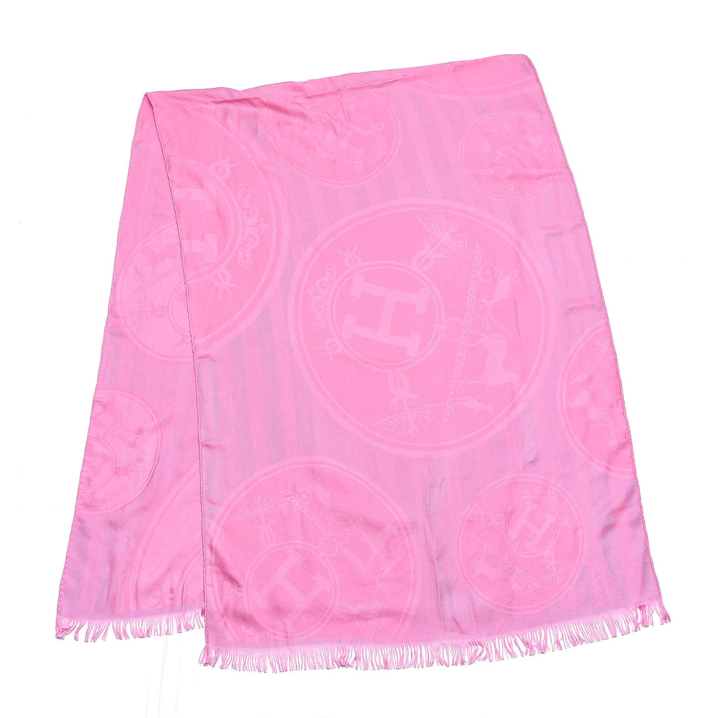 Cashmere Silk New Libris Stole Rose Bonbon