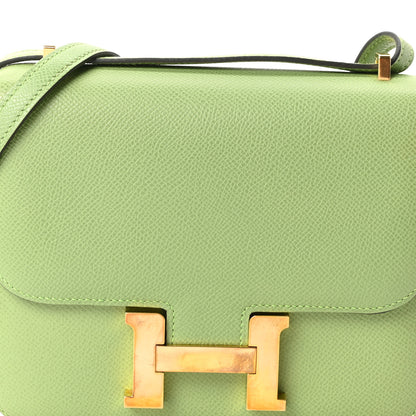 Hermes Epsom Constance 18 Vert Criquet 8 of 11