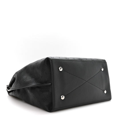 Louis Vuitton Mahina Carmel Hobo Black 3 of 8