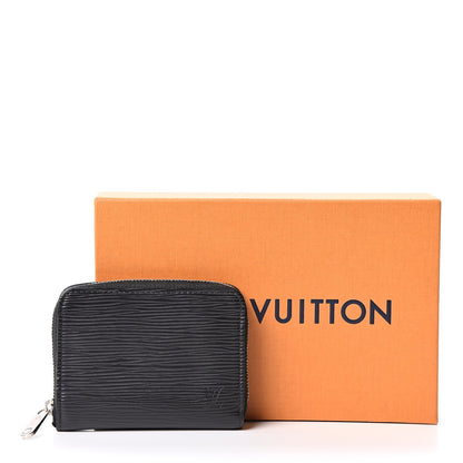 Louis Vuitton Epi Zippy Coin Purse Black 8 of 8
