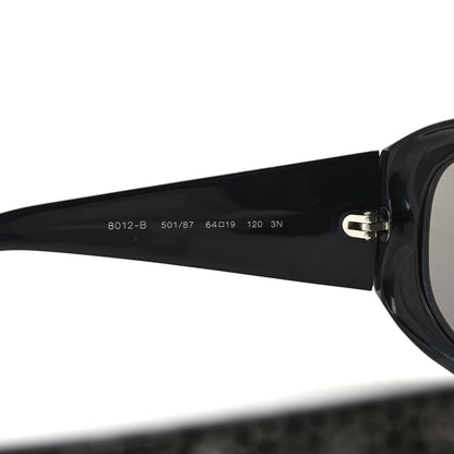 Bulgari Crystal Sunglasses 8012-B Black 7 of 8