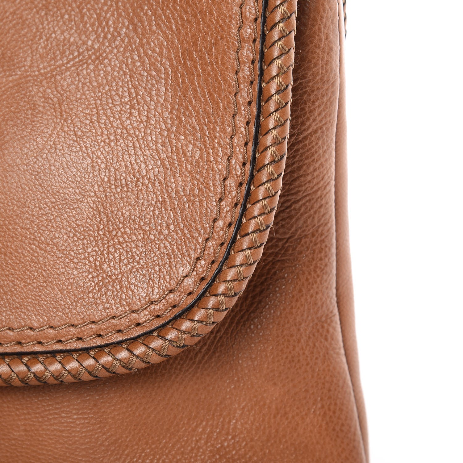 Gucci Pebbled Calfskin Marrakech Clutch Camel 12 of 15