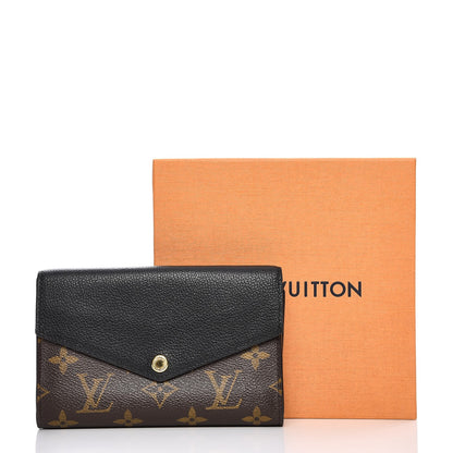 Louis Vuitton Monogram Pallas Compact Wallet Black 8 of 8