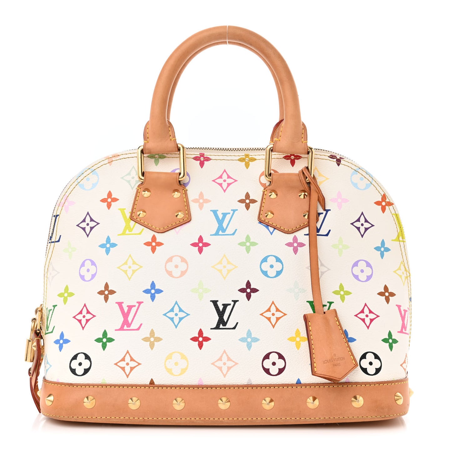 Monogram Multicolor Alma PM White