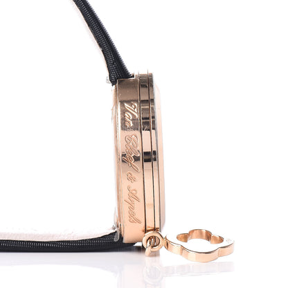 Van Cleef & Arpels 18K Rose Gold Satin 25mm Charms Quartz Watch 7 of 7