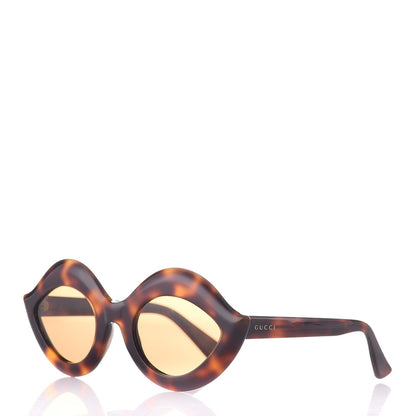 Gucci Acetate Cat Eye Sunglasses GG 0085/S Tortoiseshell 1 of 9