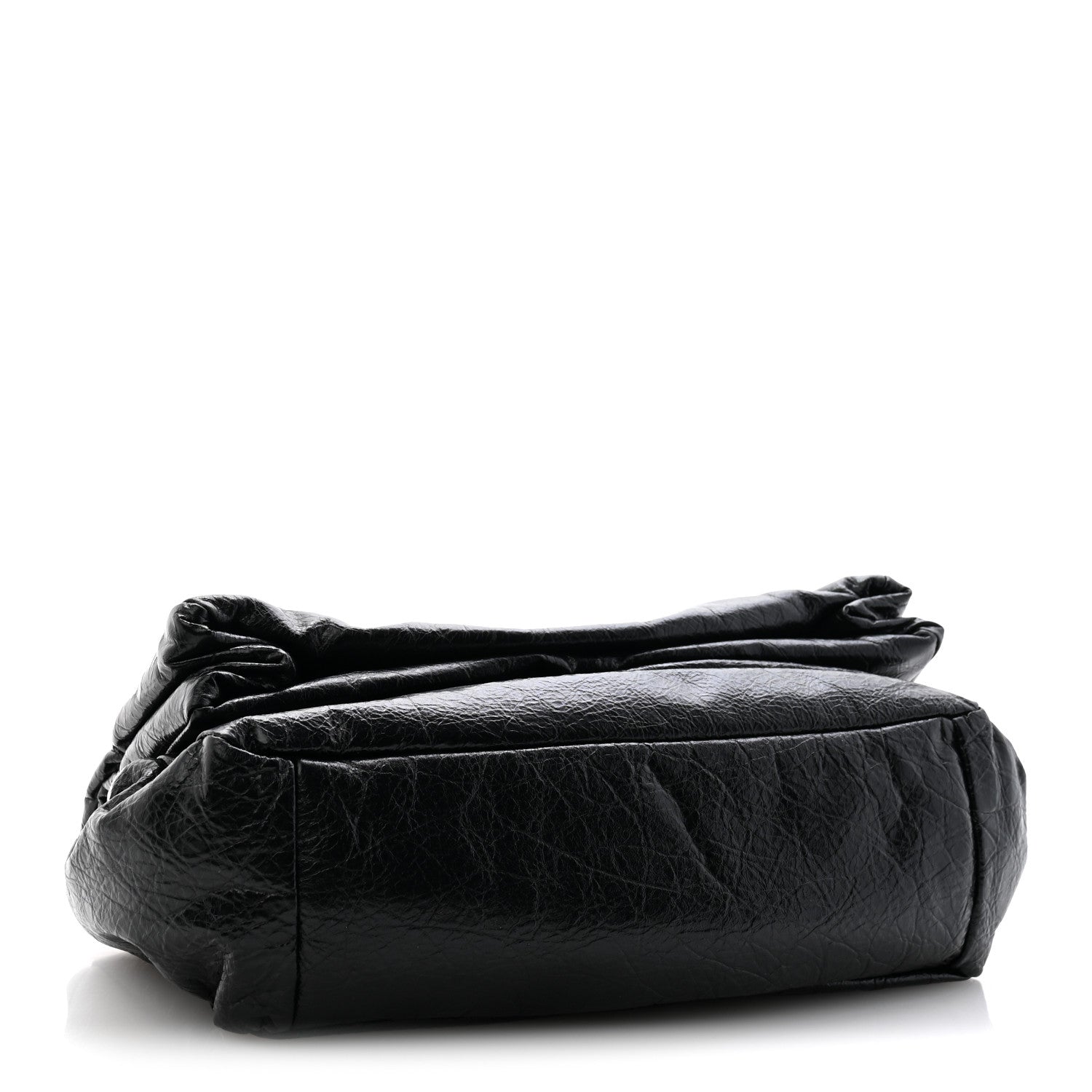 Balenciaga Arena Calfskin Small Monaco Chain Shoulder Bag Black 4 of 10