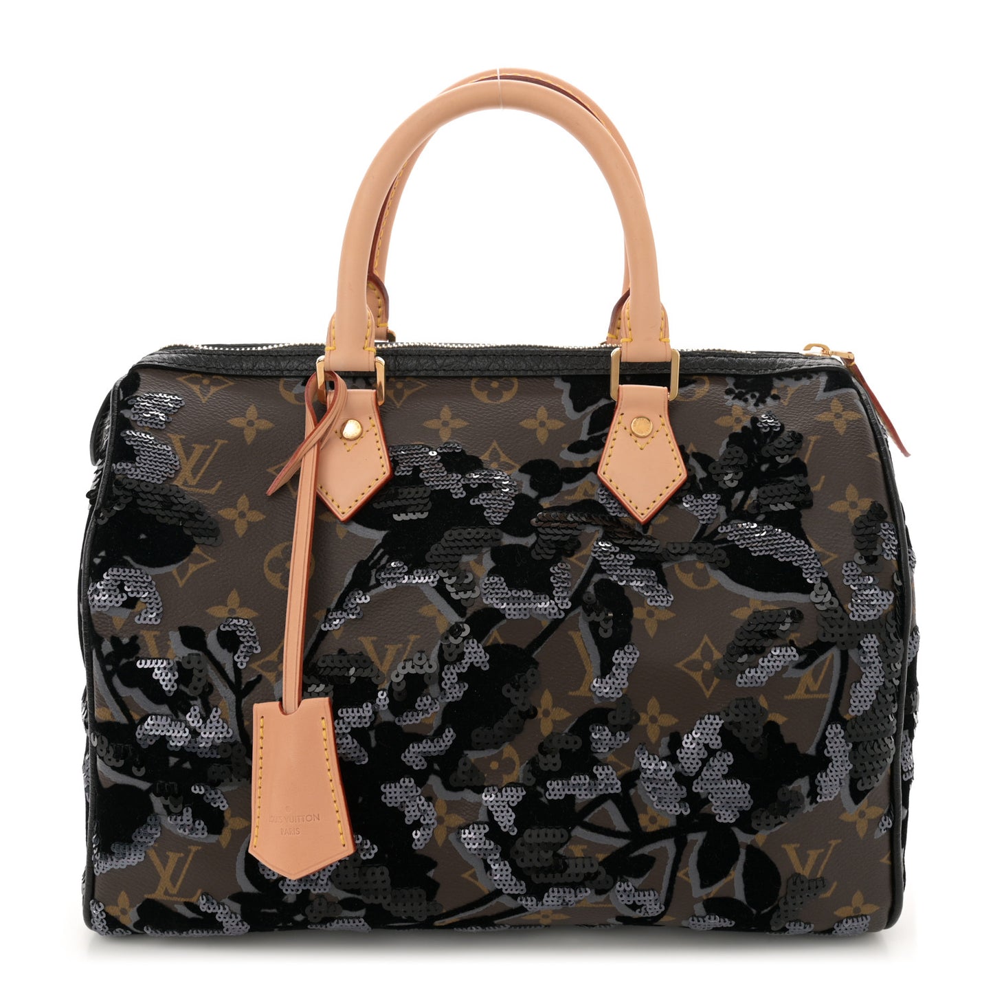 Monogram Fleur De Jais Sequins Speedy 30