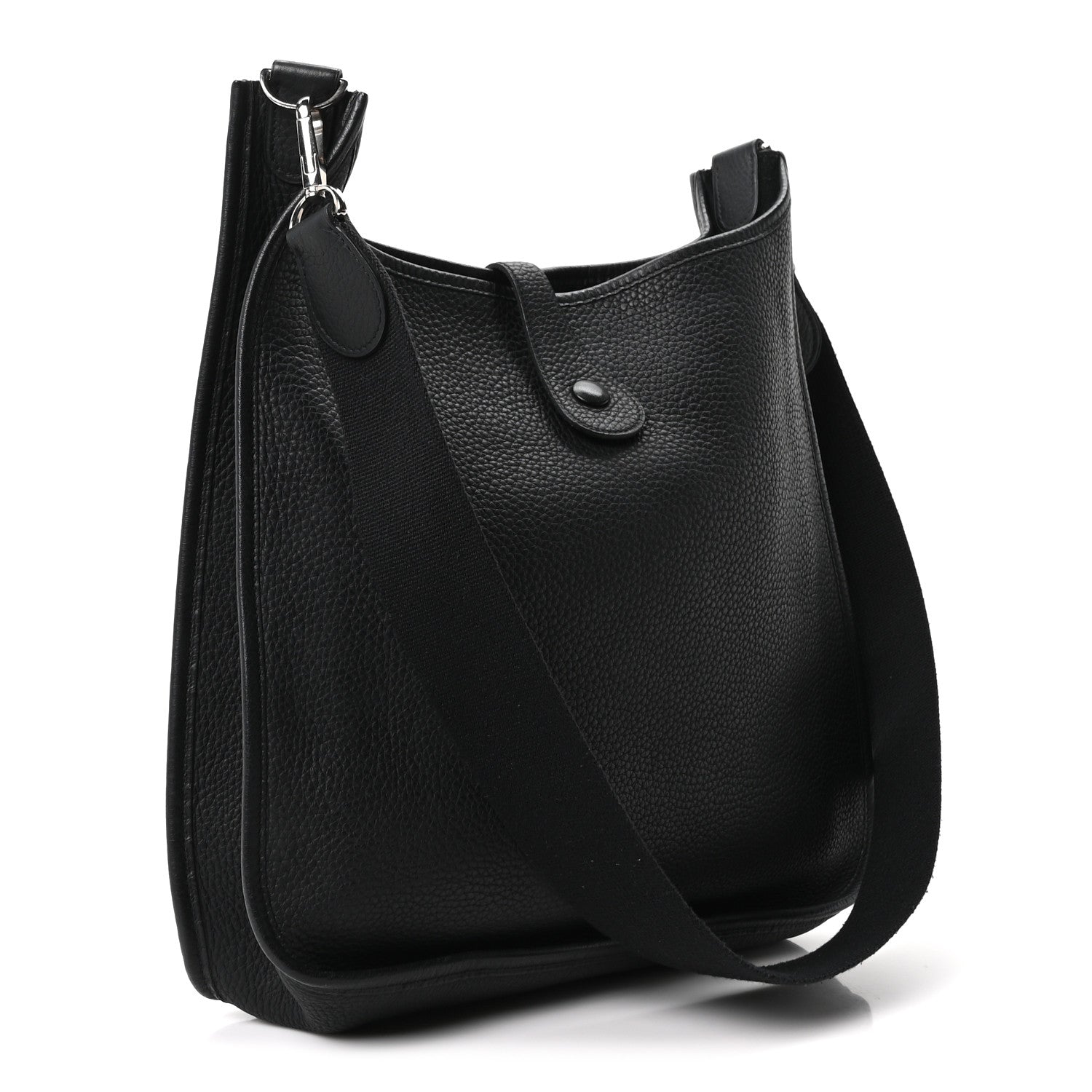 Hermes Taurillon Clemence Evelyne GM Black 3 of 10
