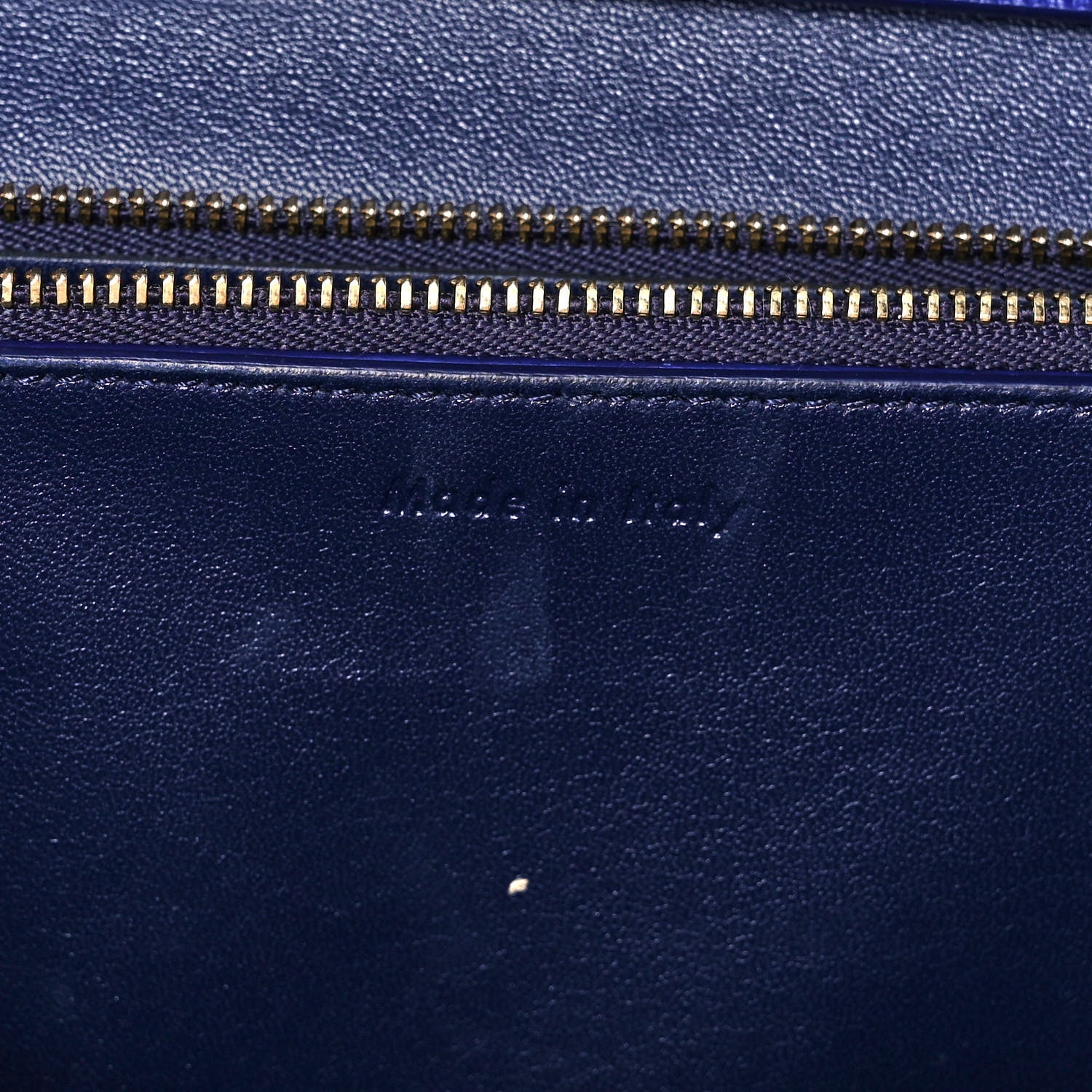 Celine Liege Calfskin Medium Classic Box Flap Bag Indigo 6 of 14