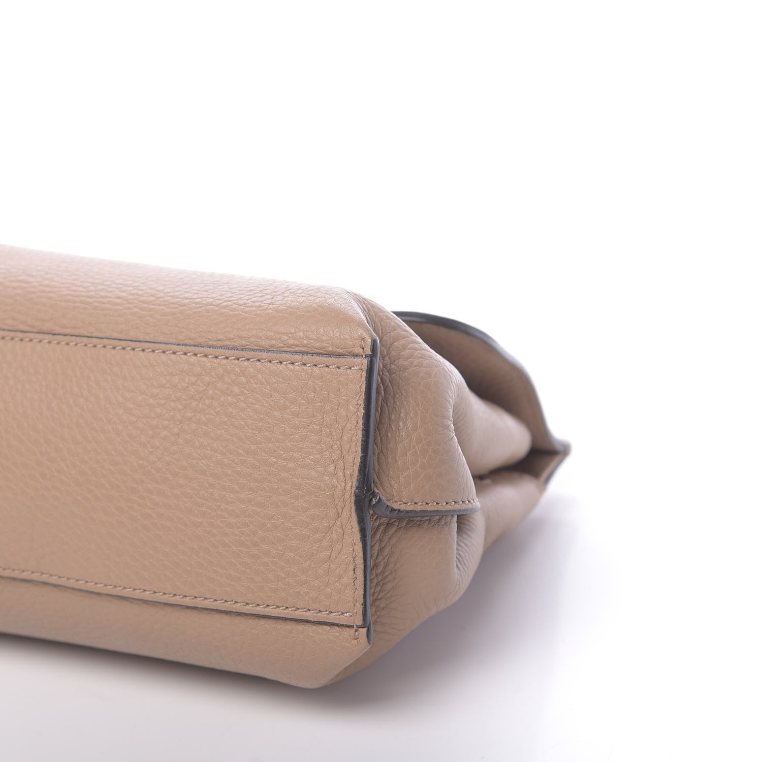 Gucci Cellarius Calfskin Small Bamboo Daily Top Handle Bag Camelia 8 of 16
