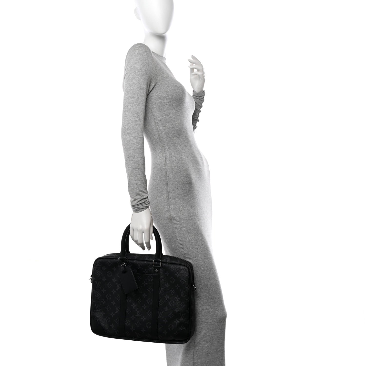 Louis Vuitton Monogram Eclipse Porte-Documents Voyage PM 2 of 9