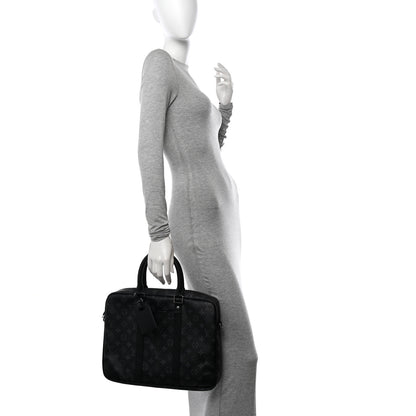 Louis Vuitton Monogram Eclipse Porte-Documents Voyage PM 2 of 9