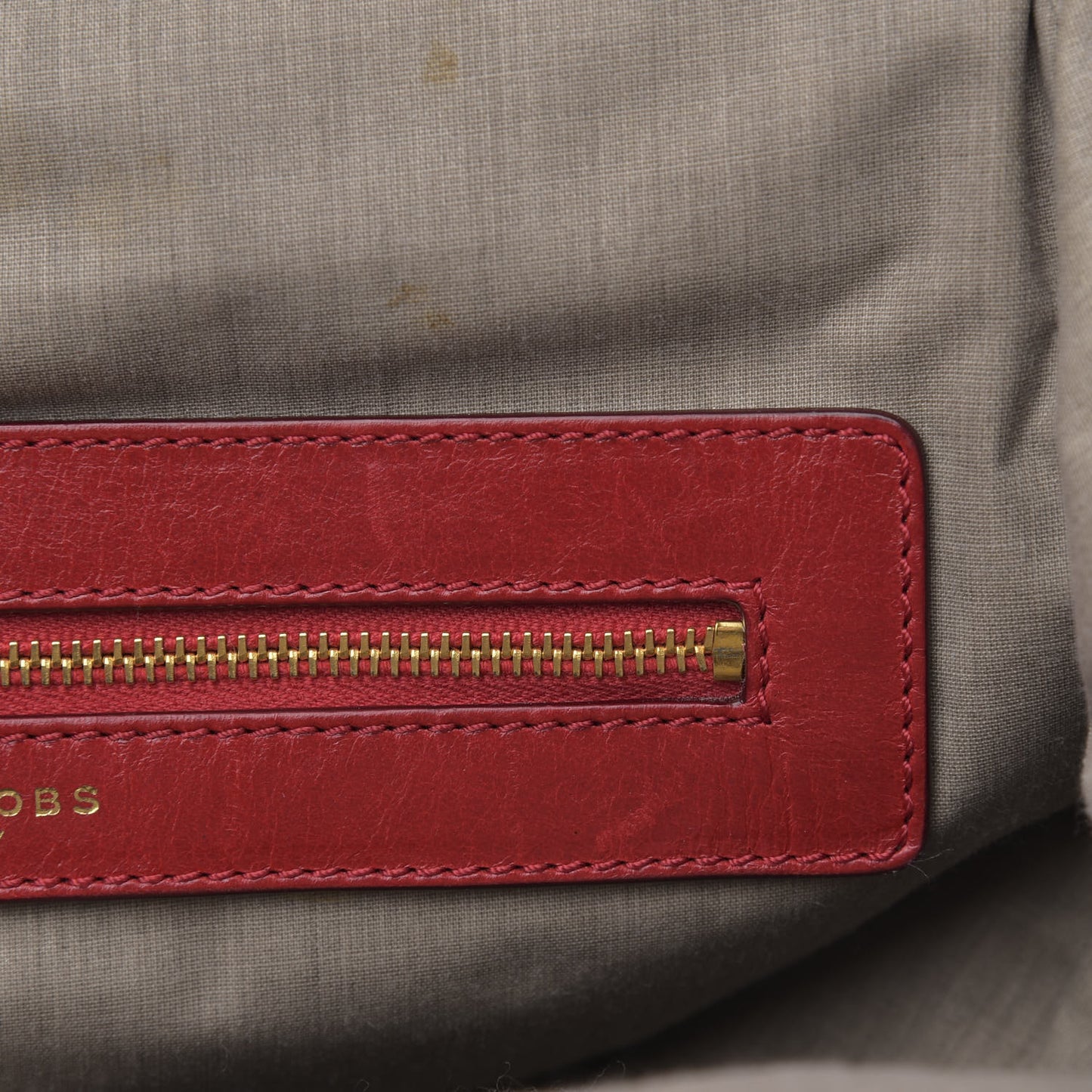Lambskin Quilted Stam Red
