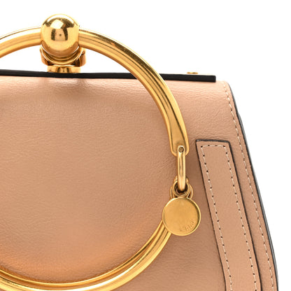 Chloe Calfskin Suede Small Nile Bracelet Bag Biscotti Beige 9 of 13