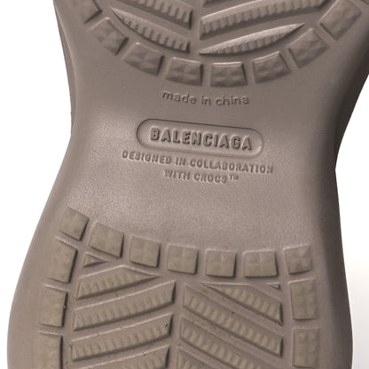Balenciaga X CROCS Rubber Womens Rain Boots 39 Beige 8 of 12