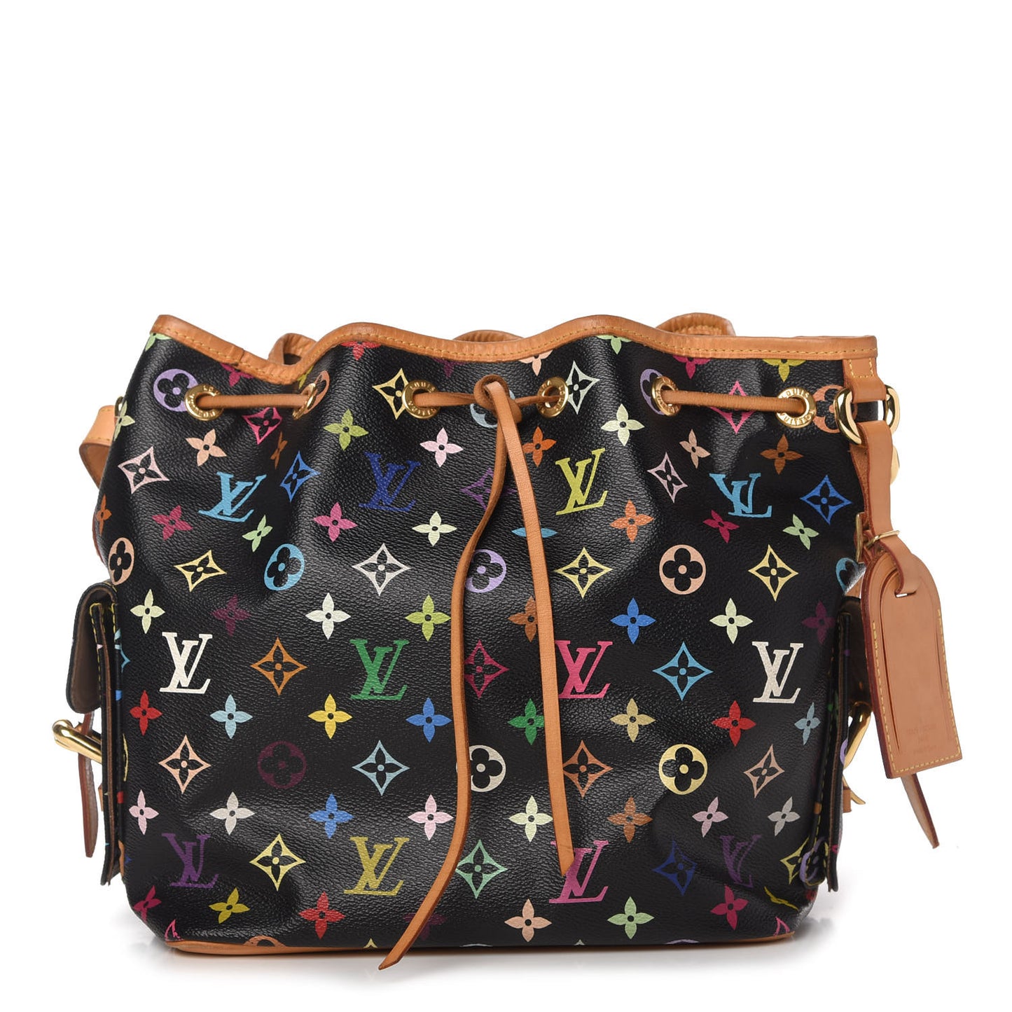 Monogram Multicolor Petit Noe Black