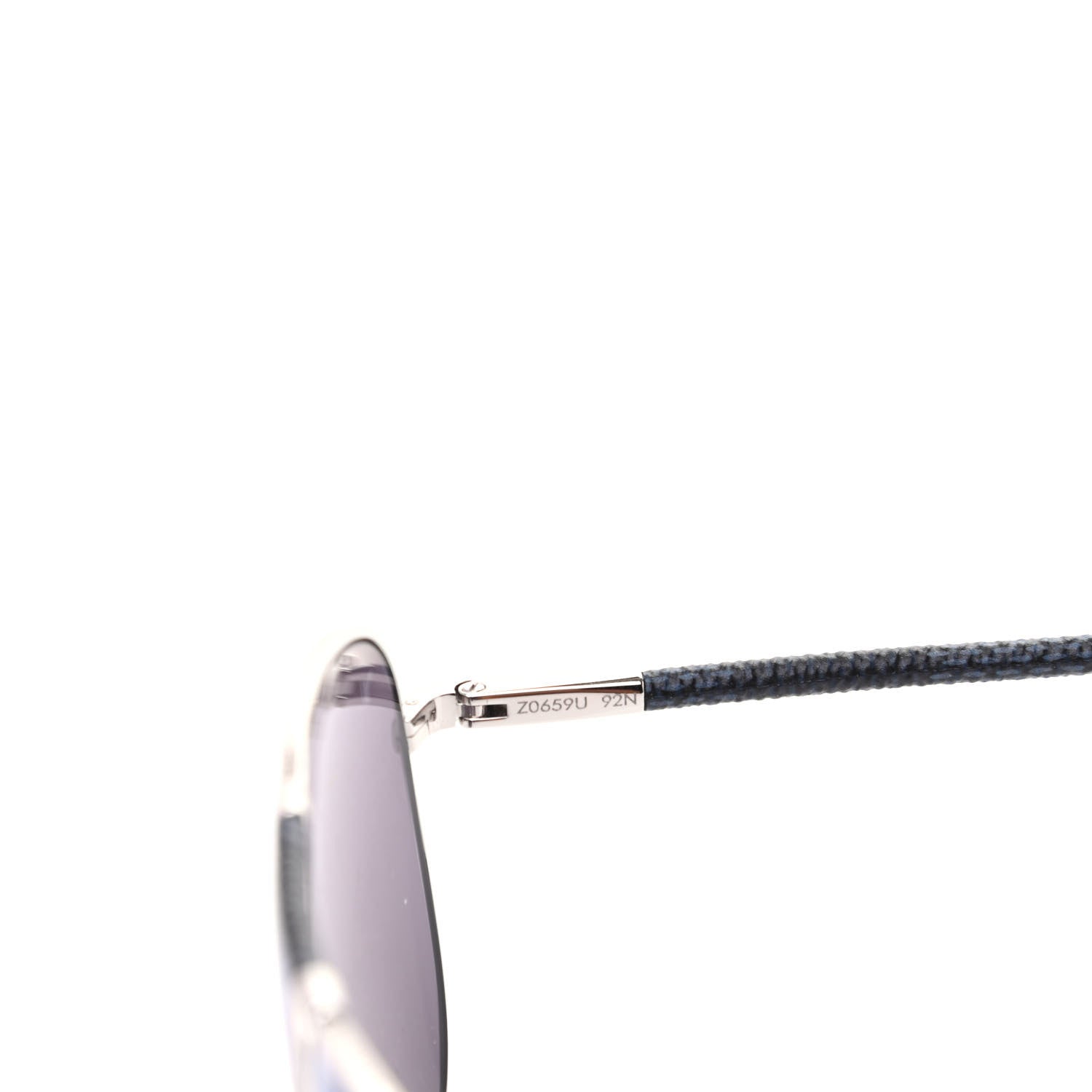 Louis Vuitton Damier Graphite Conspiration Pilote Sunglasses Z0659U 7 of 8