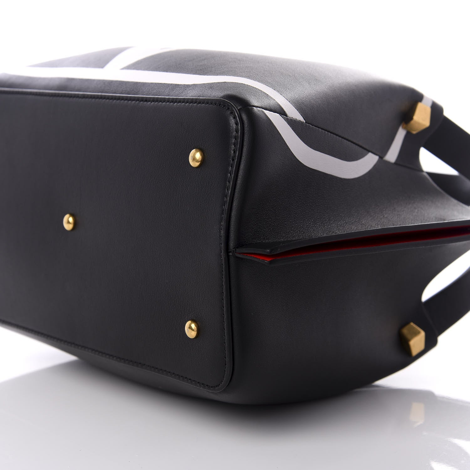 Valentino Garavani Nappa VLogo Small Escape Tote Black 6 of 8