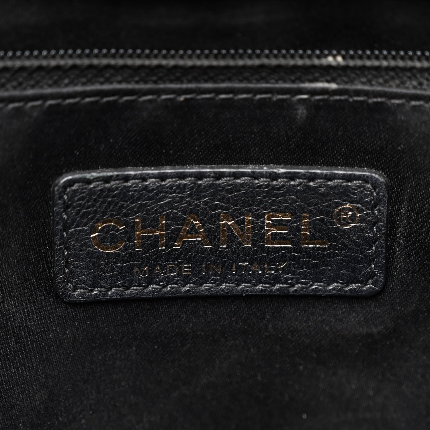 Chanel Caviar Quilted Grand Shopping Tote GST Black 7 of 14
