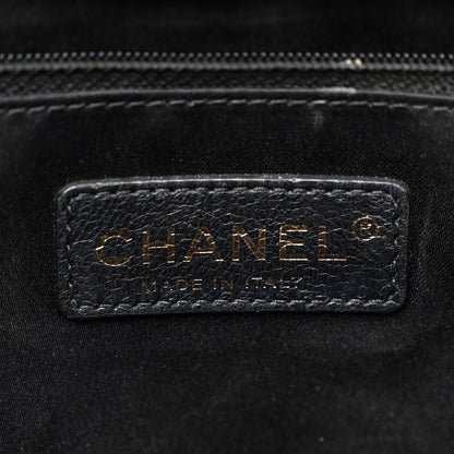 Chanel Caviar Quilted Grand Shopping Tote GST Black 7 of 14