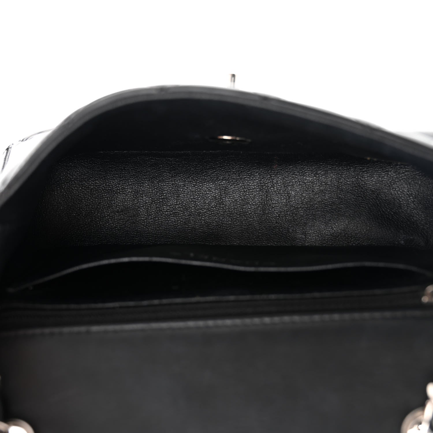 Chanel Patent Calfskin Quilted Mini Rectangular Flap Black 5 of 11