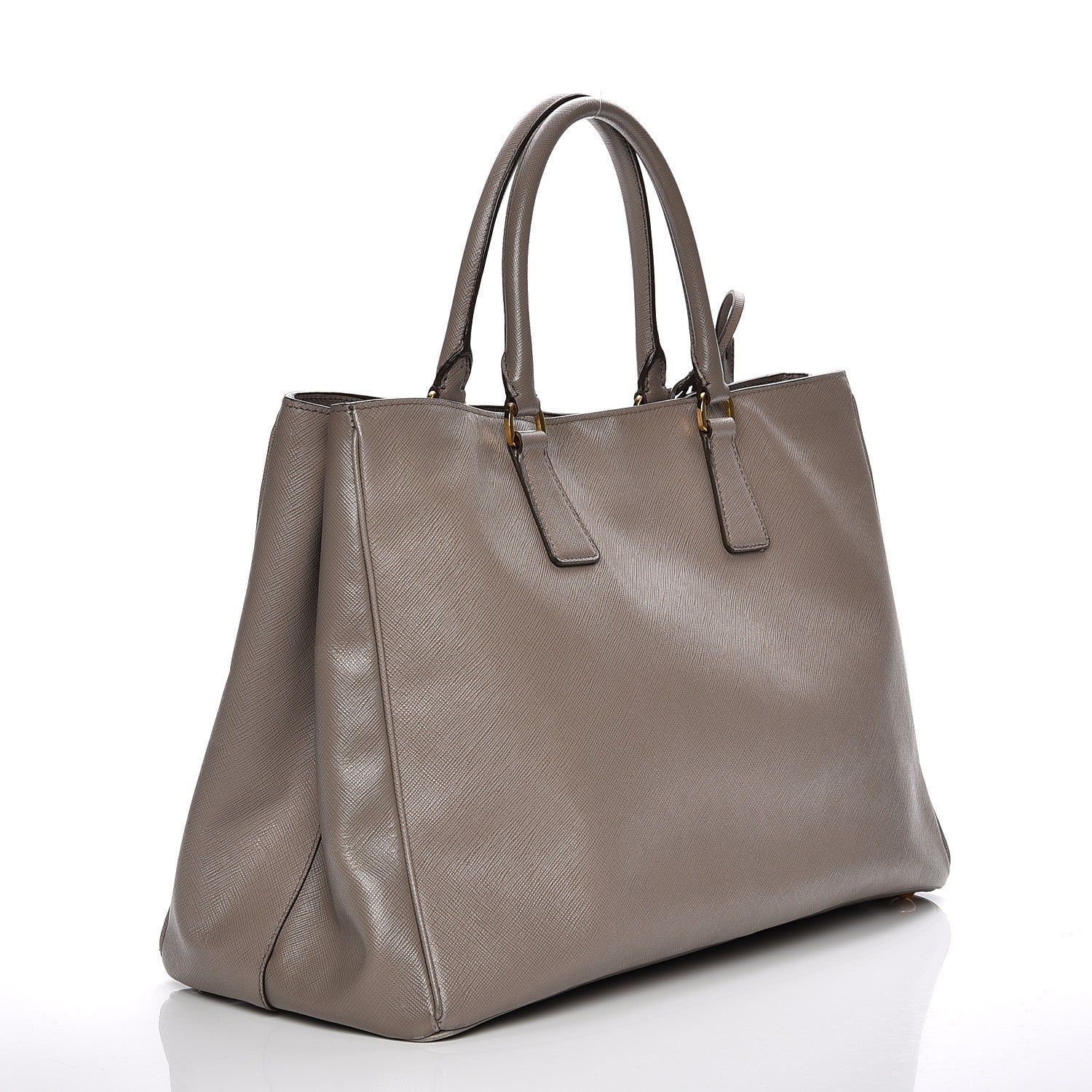 Prada Saffiano Lux Large Tote Argilla 3 of 15