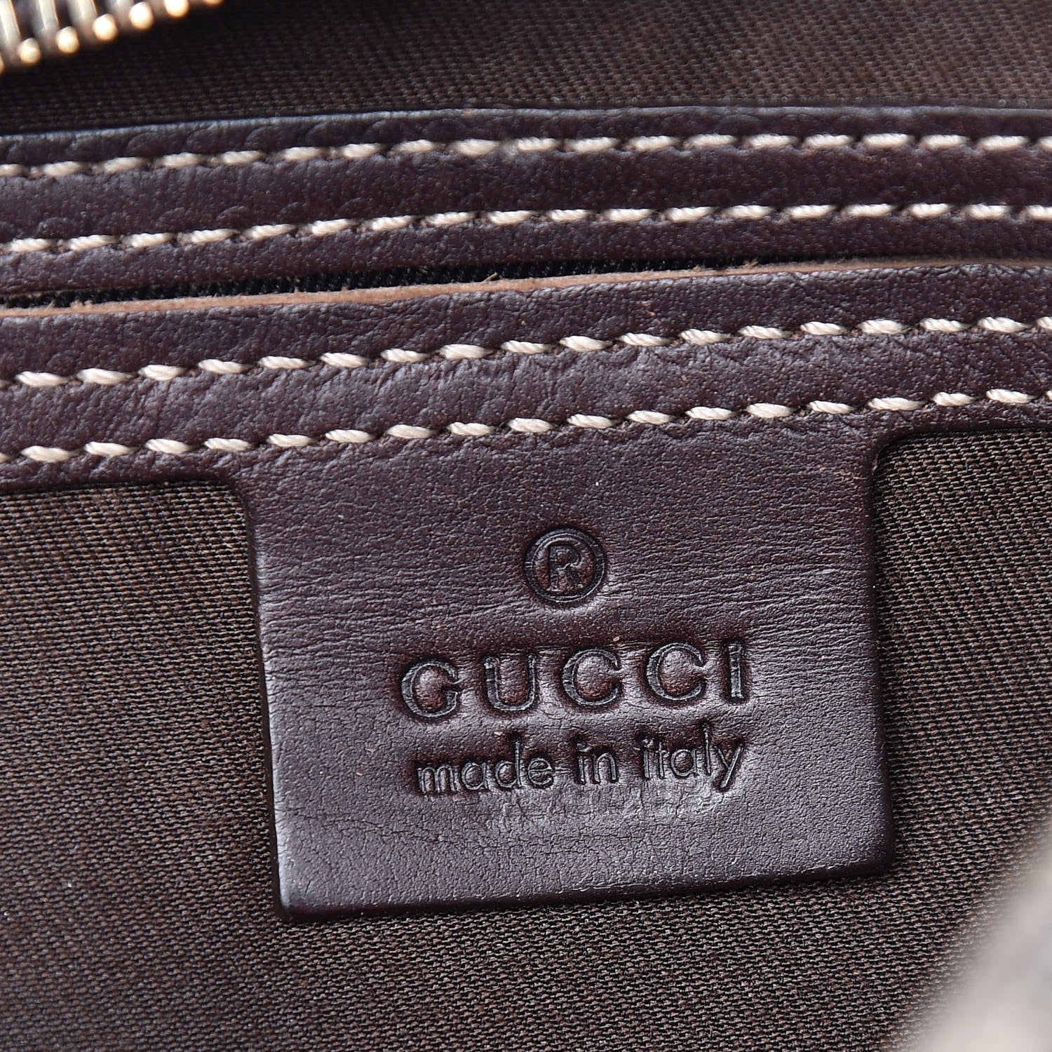 Gucci GG Plus Monogram Messenger Bag Dark Brown 6 of 12