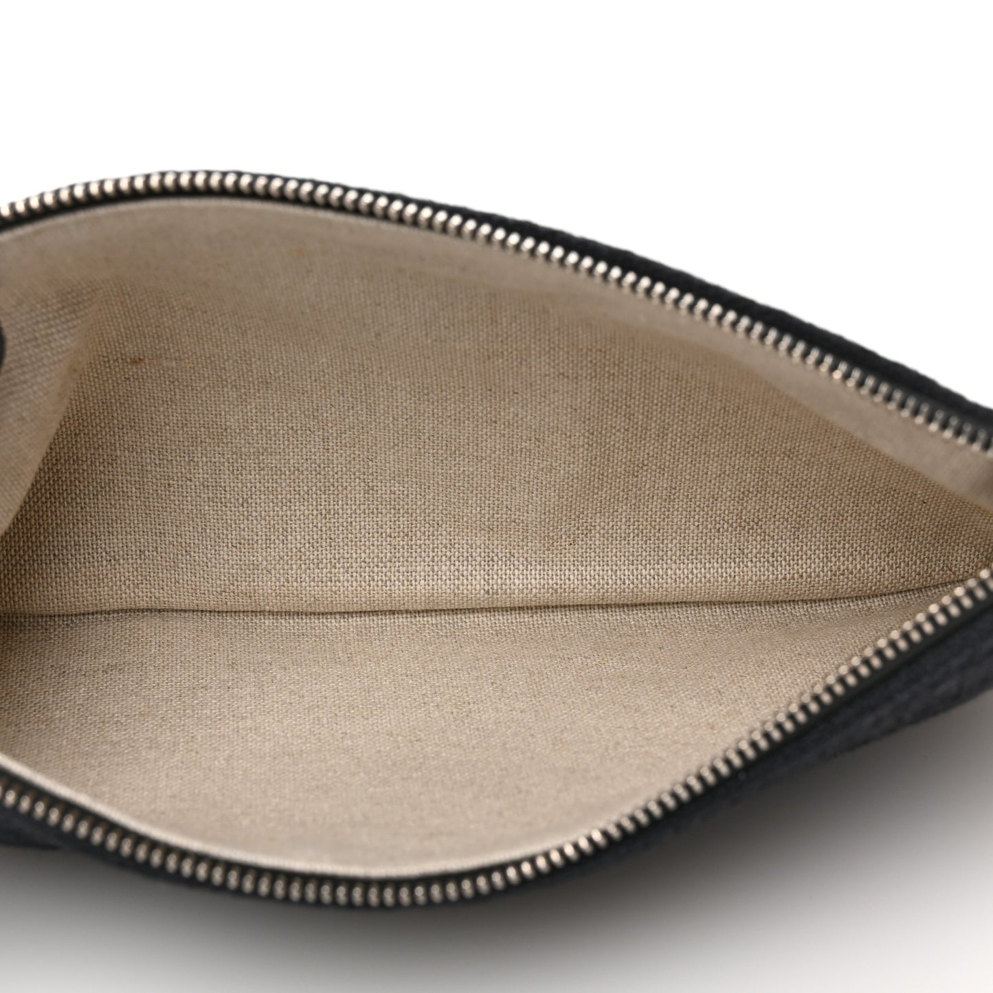 Mixed Fibers Deauville Pouch Black