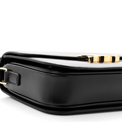 Celine Shiny Calfskin Medium Triomphe Black 9 of 11