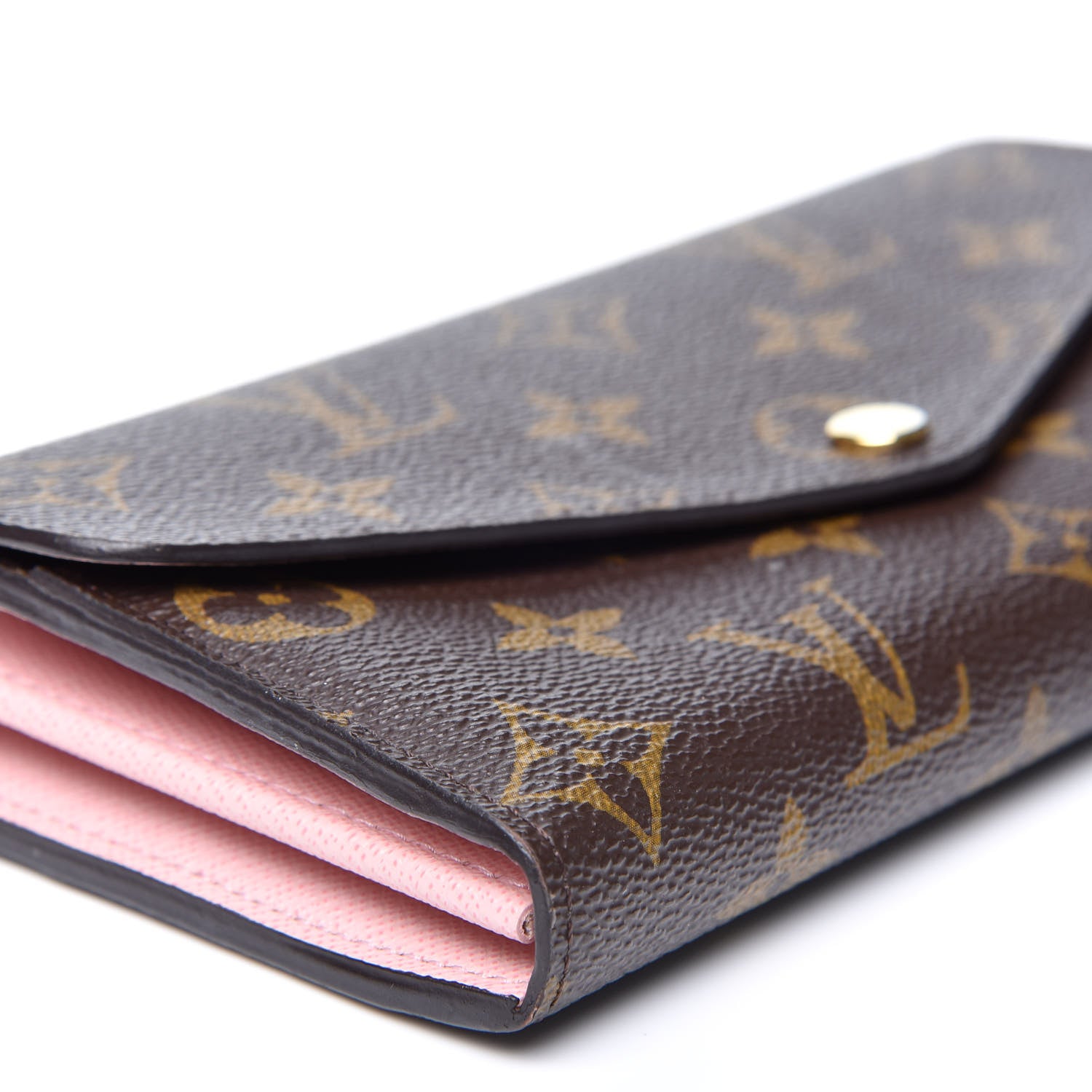Louis Vuitton Monogram Sarah Wallet NM Rose Ballerine 6 of 10