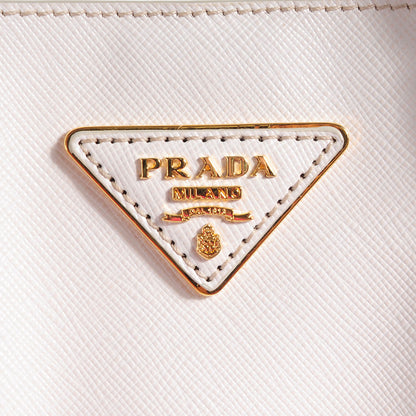 Prada Saffiano Lux Large Tote Bianco 5 of 12