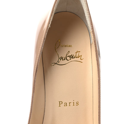 Christian Louboutin Patent Lady Gena 85 Pumps 35 Nude 8 of 9