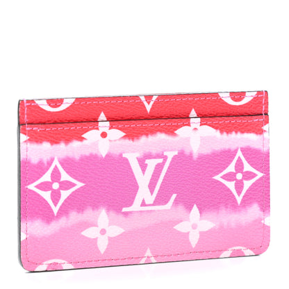 Louis Vuitton Monogram Escale Card Holder Rouge 2 of 4