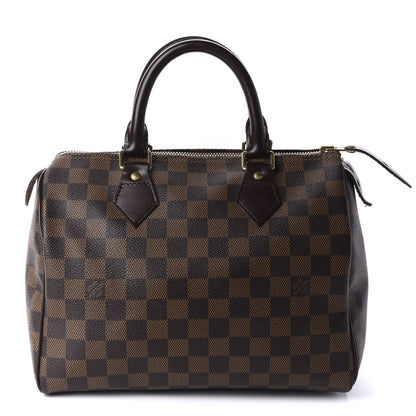 Louis Vuitton Damier Ebene Speedy 25 1 of 11