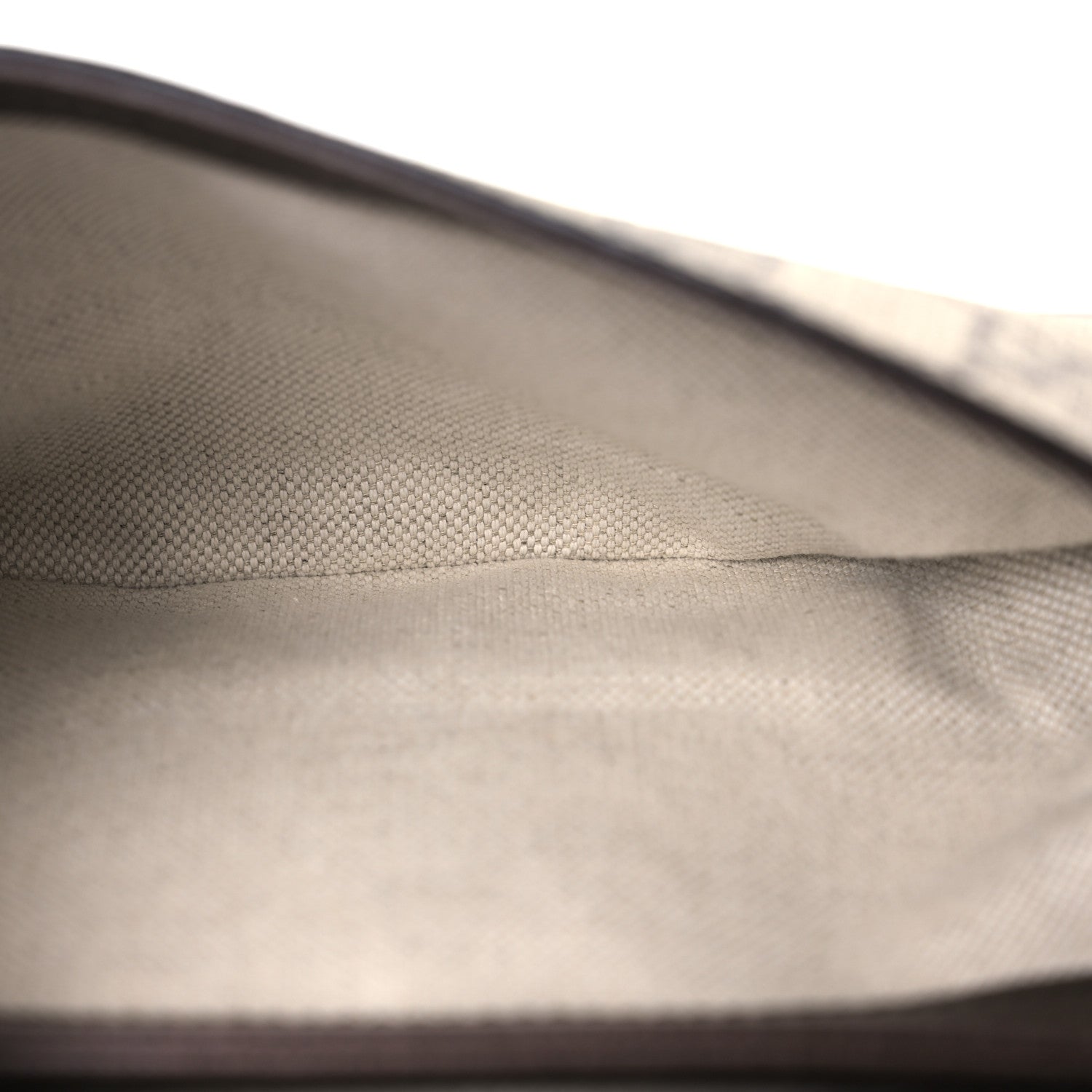 Gucci GG Supreme Monogram Textured Dollar Calfskin Blondie Belt Bag 90 36 Beige Ebony New Acero 5 of 11