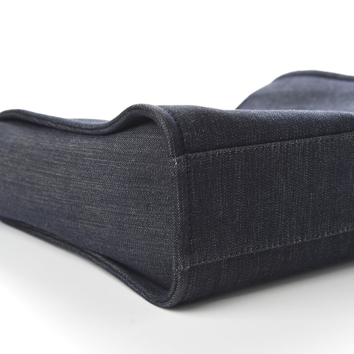 Denim Small Deauville Tote Dark Blue