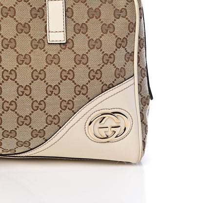 Gucci Monogram Medium New Britt Boston Off White 13 of 13