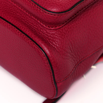 Gucci Cellarius Calfskin Medium Bamboo Backpack Petunia 10 of 12