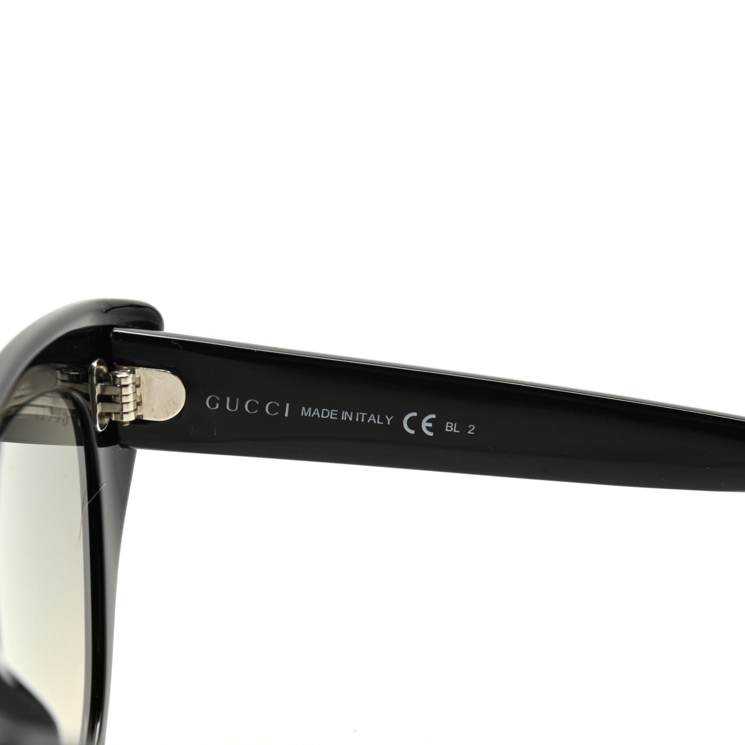 Gucci Acetate Cat Eye GG0089S Sunglasses Black 4 of 8