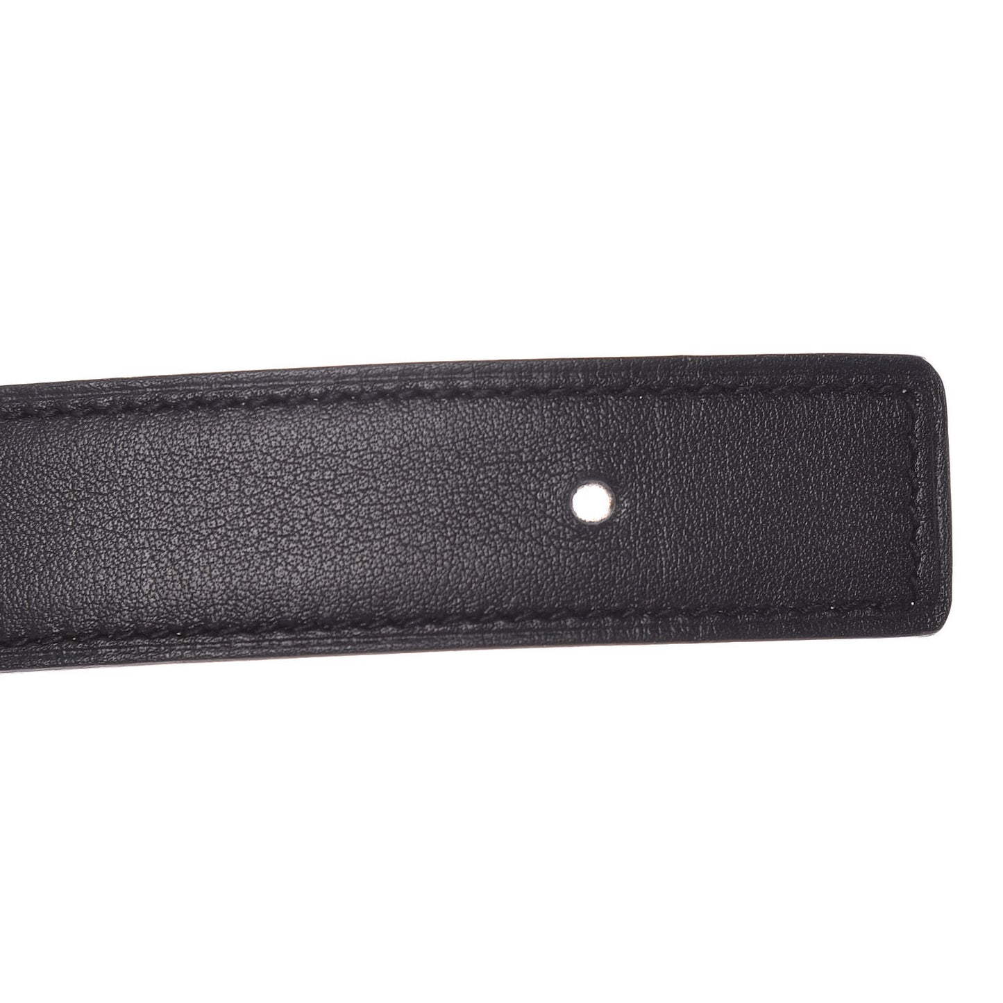 Epsom Swift Lizard 24mm Mini Constance H Belt 80 Black Gold Ombre