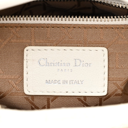 Christian Dior Lambskin Cannage Mini Lady Dior White 6 of 15