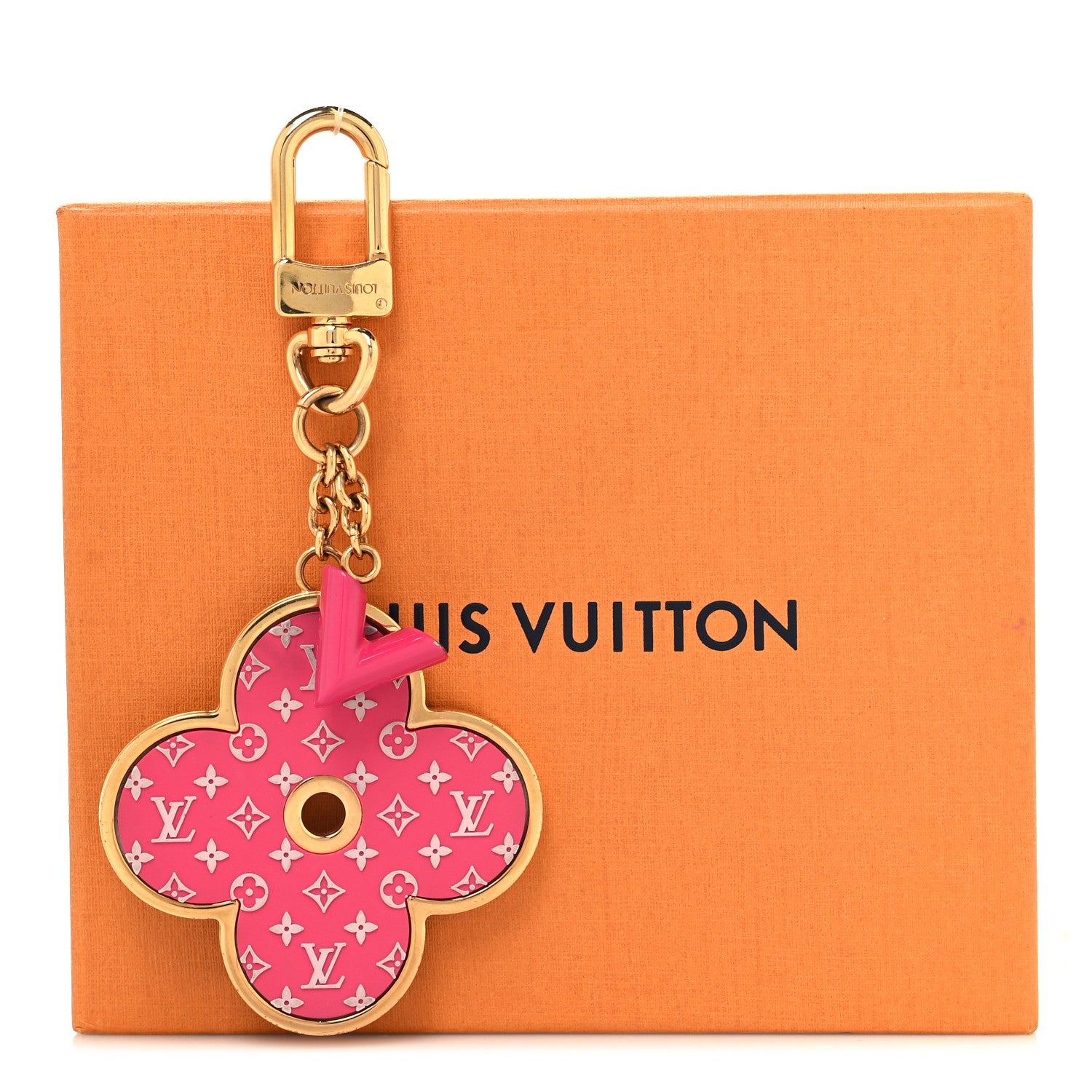 Louis Vuitton Monogram All Over Bag Charm Key Holder 6 of 6