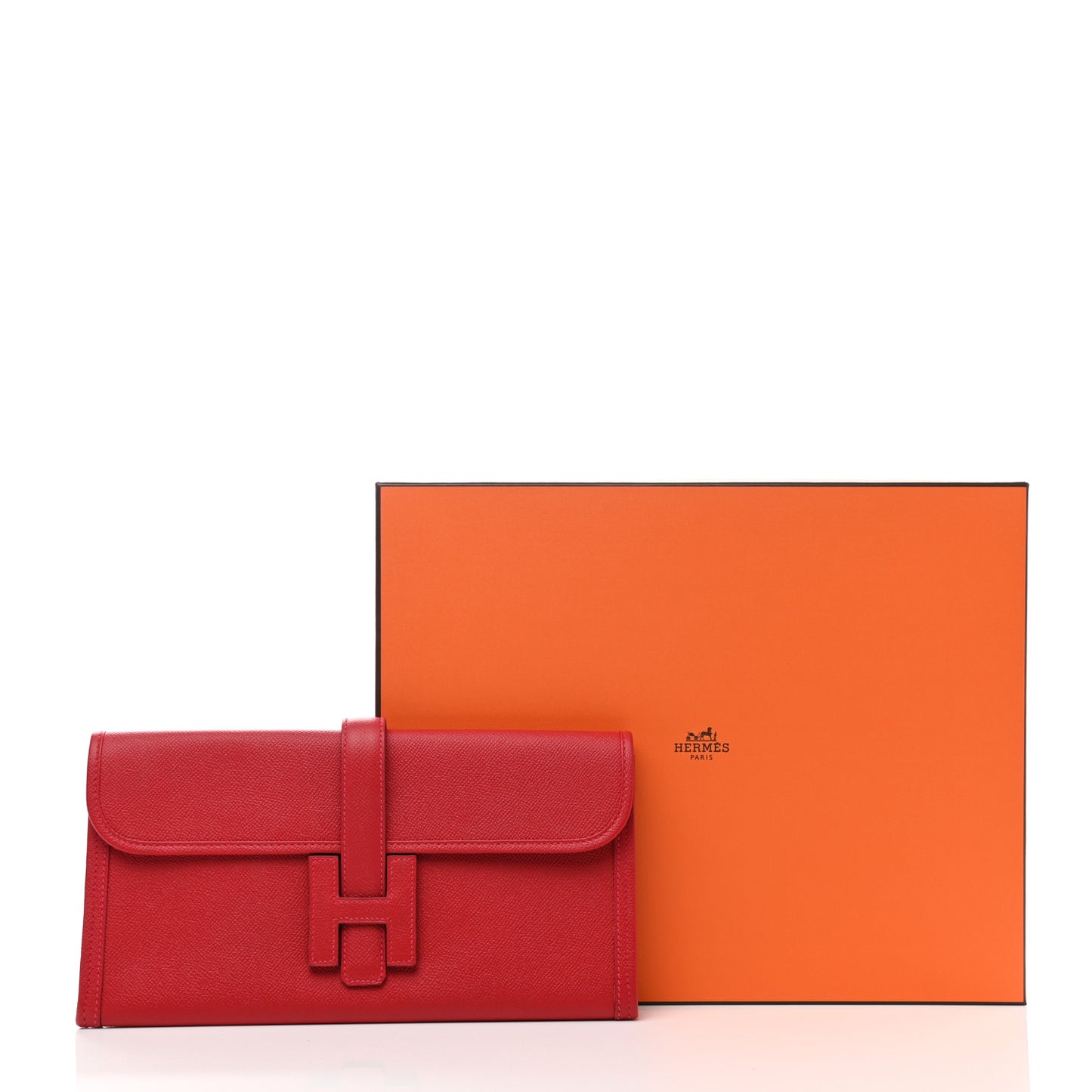 Epsom Jige Elan 29 Clutch Rouge Casaque